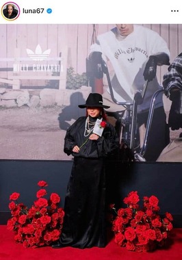 LUNAさんのインスタグラム（＠luna67）より