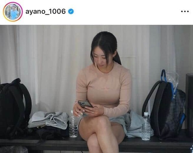 園田彩乃選手のインスタグラム（＠ayano_1006）より