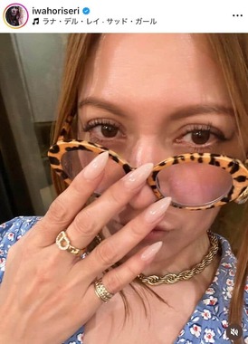 岩堀せりさんのインスタグラム（＠iwahoriseri）より