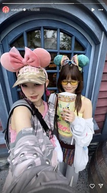 詩羽さんのインスタグラム（＠utaha.89）より