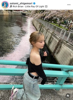 重盛さと美さんのインスタグラム（＠satomi_shigemori）より