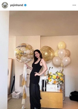 ソン・イェジンさんのインスタグラム（＠yejinhand）より