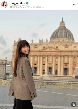 May J.さんのインスタグラム（＠mayjamileh）より
