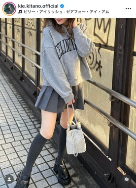 北乃きいさんのインスタグラム（＠kie.kitano.official）より