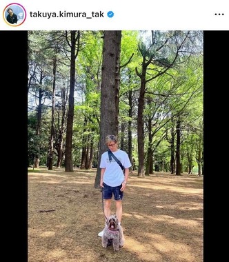 木村拓哉さんのインスタグラム（＠takuya.kimura_tak）より