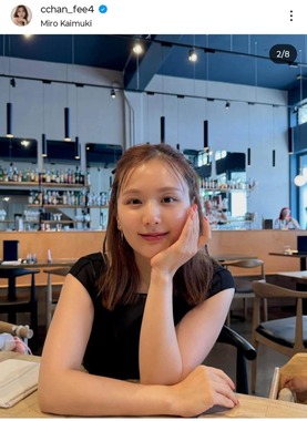 ひよんさんのインスタグラム（＠cchan_fee4）より。24年6月の投稿