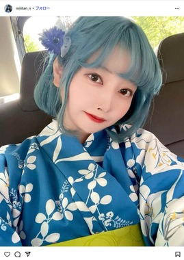 阿波みなみさんのインスタグラム（＠miiitan_n）より