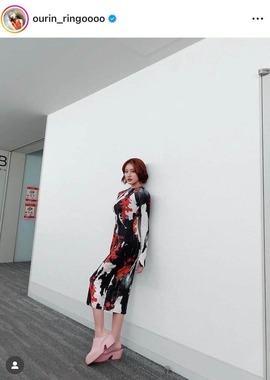 王林さんのインスタグラム（＠ourin_ringoooo）より