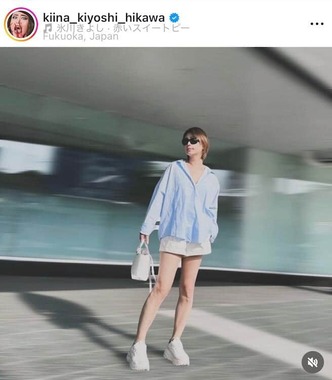 氷川きよしさんのインスタグラム（＠kiina_kiyoshi_hikawa）より