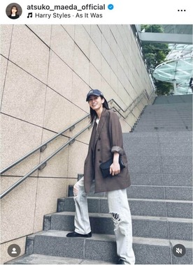 前田敦子さんのインスタグラム（＠atsuko_maeda_official）より