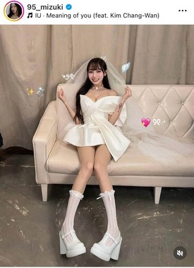 リン・シャンさんのインスタグラム（＠95_mizuki）より