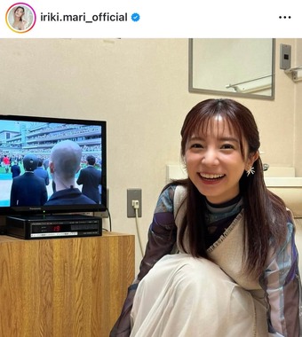 入来茉里さんのインスタグラム（＠iriki.mari_official）より