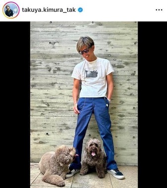 木村拓哉さんのインスタグラム（＠takuya.kimura_tak）より