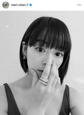 森七菜さんのインスタグラム（＠mori.chan.7）より