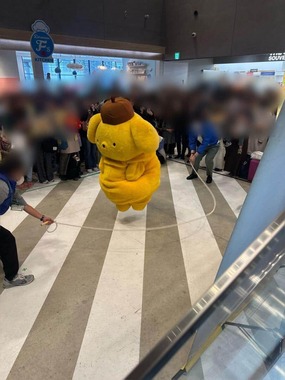 話題になった場面、写真提供：Xユーザー・てのうち（＠tenouchim）さん