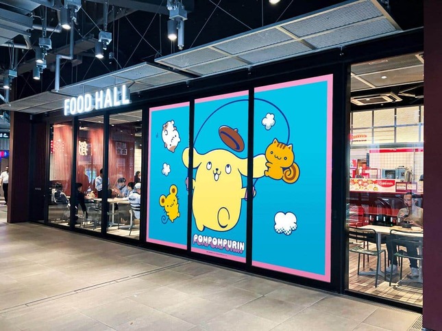 RAYARD MIYASHITA PARKがポムポムプリンとコラボしている、リリースより