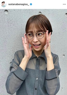 渡邊渚さんのインスタグラム（＠watanabenagisa_）より