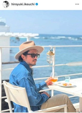 池内博之さんのインスタグラム（＠hiroyuki.ikeuchi）より