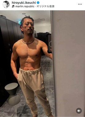 池内博之さんのインスタグラム（＠hiroyuki.ikeuchi）より