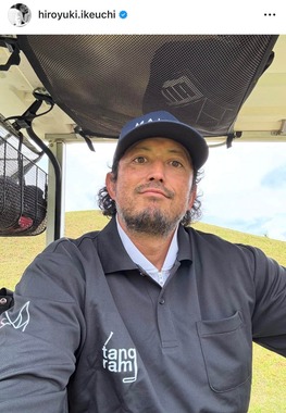 池内博之さんのインスタグラム（＠hiroyuki.ikeuchi）より