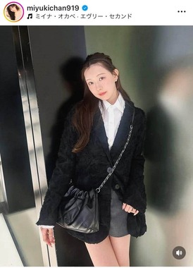 渡辺美優紀さんのインスタグラム（＠miyukichan919）より