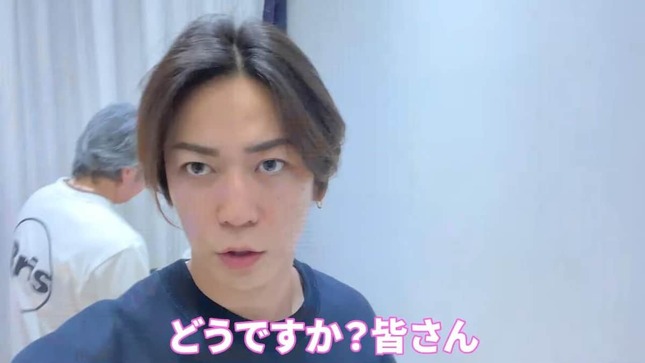 亀梨和也さんのYouTubeより