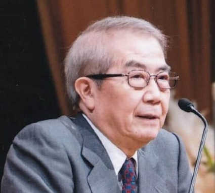 「さきがけ新塾」塾長　田中秀征氏（「さきがけ塾　ホームページより」）