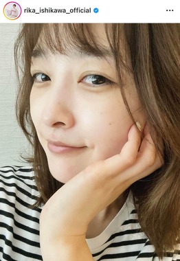 石川梨華さんのインスタグラム（＠rika_ishikawa_official）より