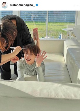 渡邊渚さんのインスタグラム（＠watanabenagisa_）より