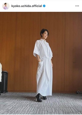 内田恭子さんのインスタグラム（＠kyoko.uchida.official）より