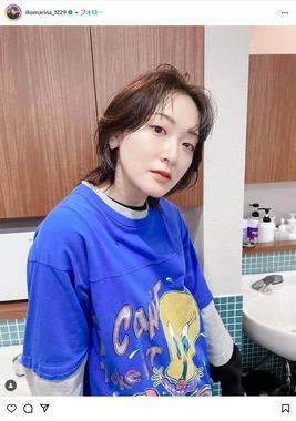 生駒里奈さんのインスタグラム（＠ikomarina_1229）より