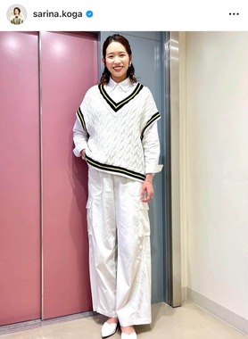 古賀紗理那さんのインスタグラム（＠sarina.koga）より