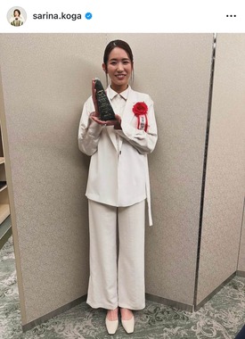 古賀紗理那さんのインスタグラム（＠sarina.koga）より