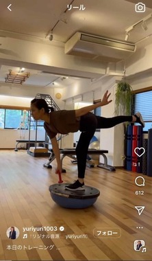 石田ゆり子さんのインスタグラム（＠yuriyuri1003）より