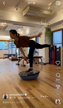 石田ゆり子さんのインスタグラム（＠yuriyuri1003）より