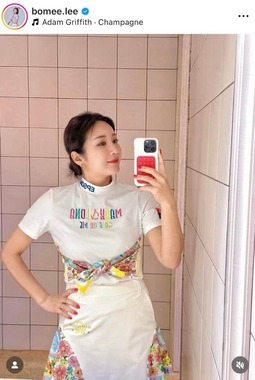 イ・ボミさんのインスタグラム（＠bomee.lee）より