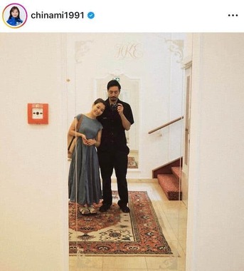 吉田知那美さんのインスタグラム（＠chinami1991）より