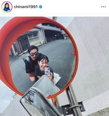 吉田知那美さんのインスタグラム（＠chinami1991）より