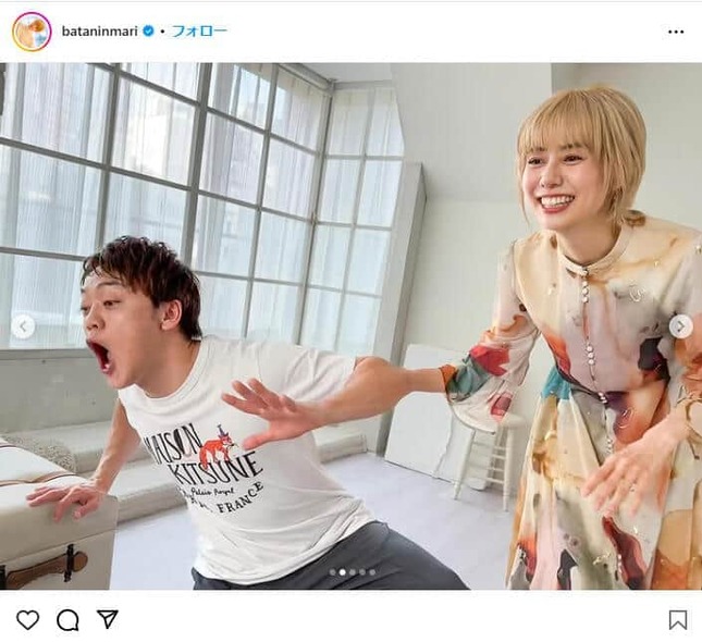 おばたのお兄さんのインスタグラム（＠bataninmari）より