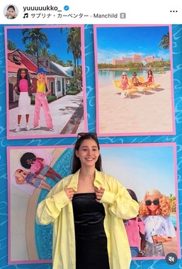 新木優子さんのインスタグラム（＠yuuuuukko_）より