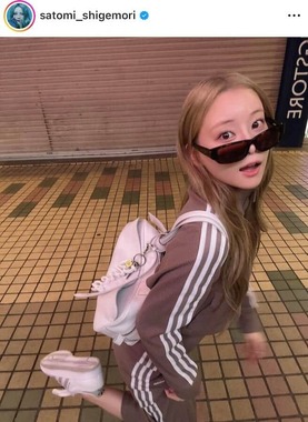 重盛さと美さんのインスタグラム（＠satomi_shigemori）より