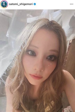 重盛さと美さんのインスタグラム（＠satomi_shigemori）より