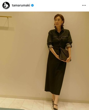 田丸麻紀さんのインスタグラム（＠tamarumaki）より