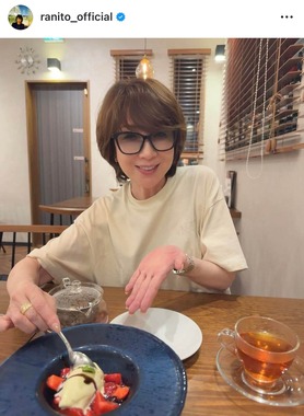 伊藤蘭さんのインスタグラム（＠ranito_official）より