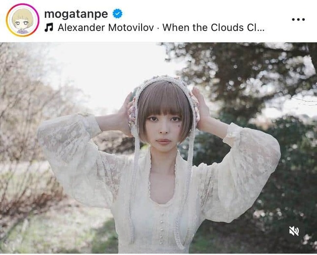 最上もがさんのインスタグラム（＠mogatanpe）より