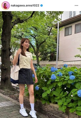 中川安奈さんのインスタグラム（＠nakagawa.anna1022）より