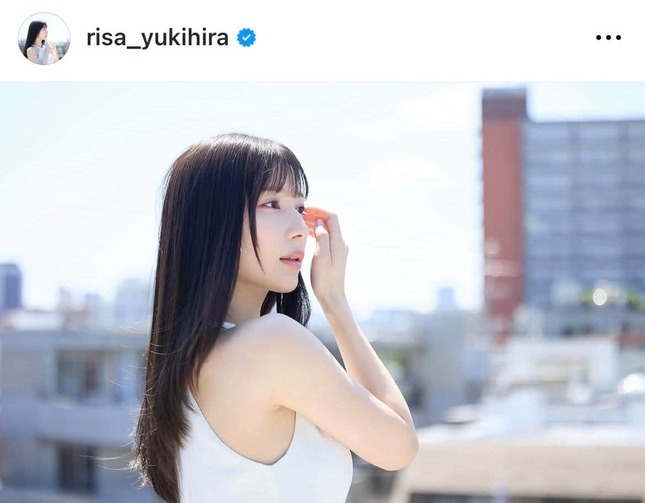 雪平莉左さんのインスタグラム（＠risa_yukihira）より