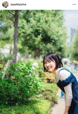 檜山沙耶さんのインスタグラム（＠sayahiyama）より