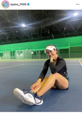 園田彩乃選手（本人インスタグラムより）