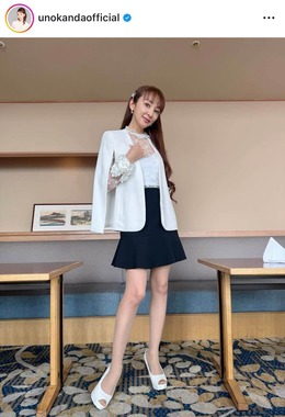 神田うのさんのインスタグラム（＠unokandaofficial）より